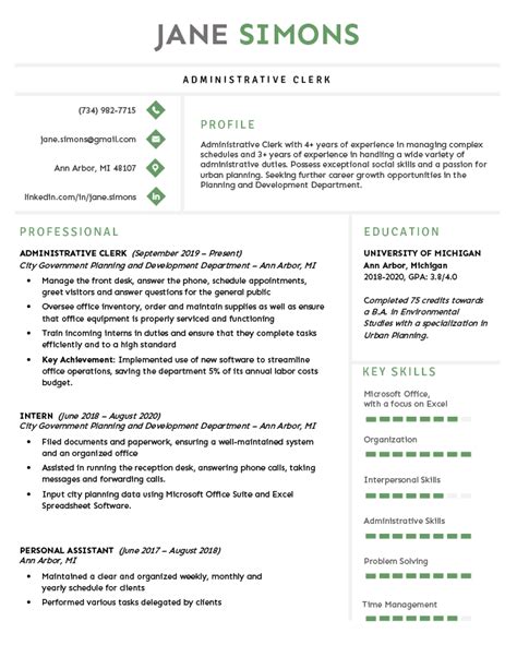 unfinished degree on resume example